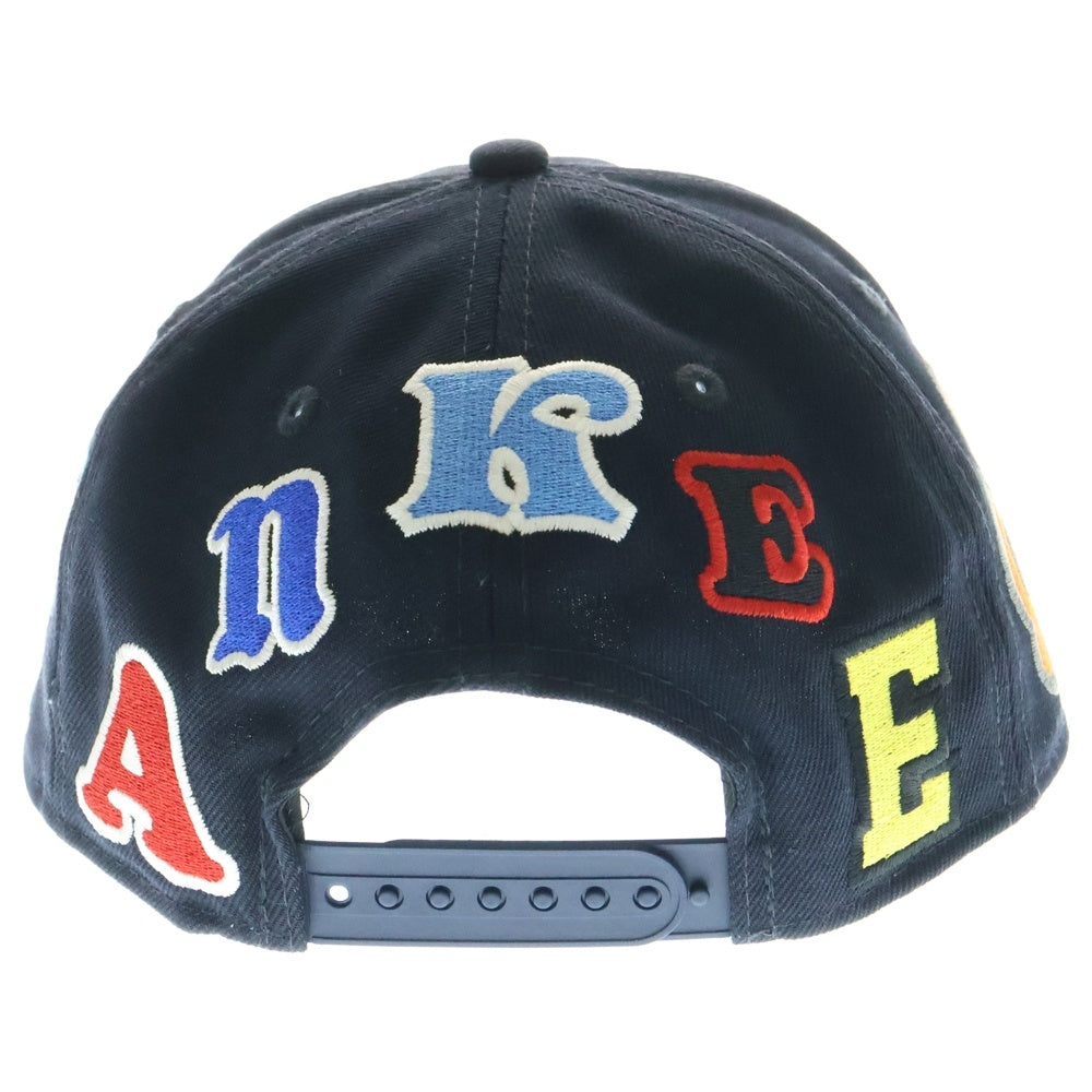 SAINT MICHAEL(セントマイケル) 25SS ×NEW ERA SNAPBACK NY YANKEES CAP ニューエラ スナップバック ニューヨーク ヤンキース ベースボールキャップ 帽子 ネイビー SM-HR8-0000-C50