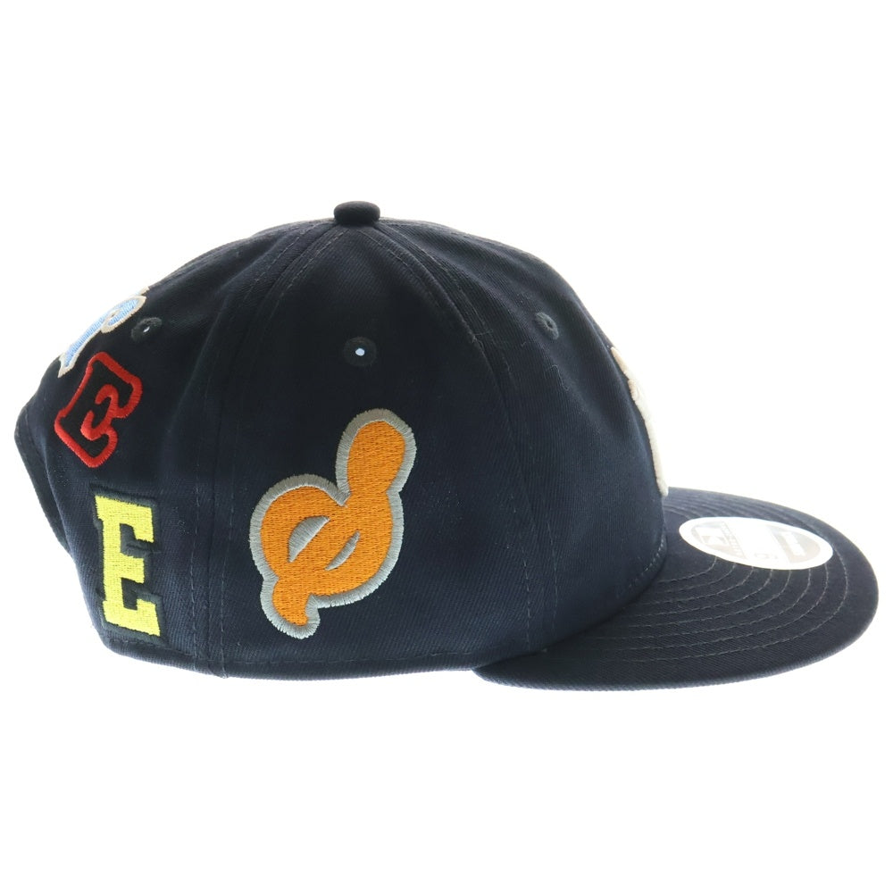 SAINT MICHAEL(セントマイケル) 25SS ×NEW ERA SNAPBACK NY YANKEES CAP ニューエラ スナップバック ニューヨーク ヤンキース ベースボールキャップ 帽子 ネイビー SM-HR8-0000-C50