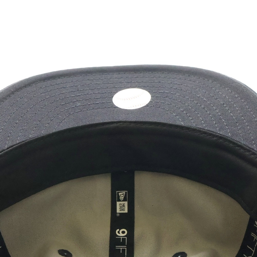 SAINT MICHAEL(セントマイケル) 25SS ×NEW ERA SNAPBACK NY YANKEES CAP ニューエラ スナップバック ニューヨーク ヤンキース ベースボールキャップ 帽子 ネイビー SM-HR8-0000-C50
