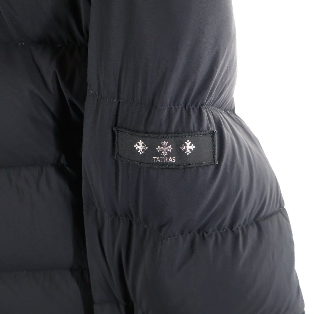 TATRAS(タトラス) 20AW BORBORE ボルボレ ジップアップフーデッドダウンジャケット ブラック MTAT20A4568-D