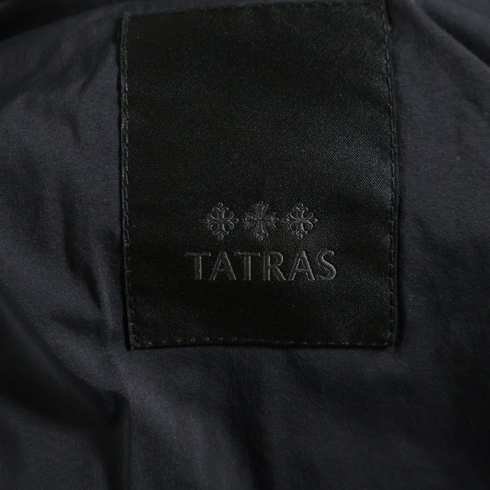 TATRAS(タトラス) 20AW BORBORE ボルボレ ジップアップフーデッドダウンジャケット ブラック MTAT20A4568-D