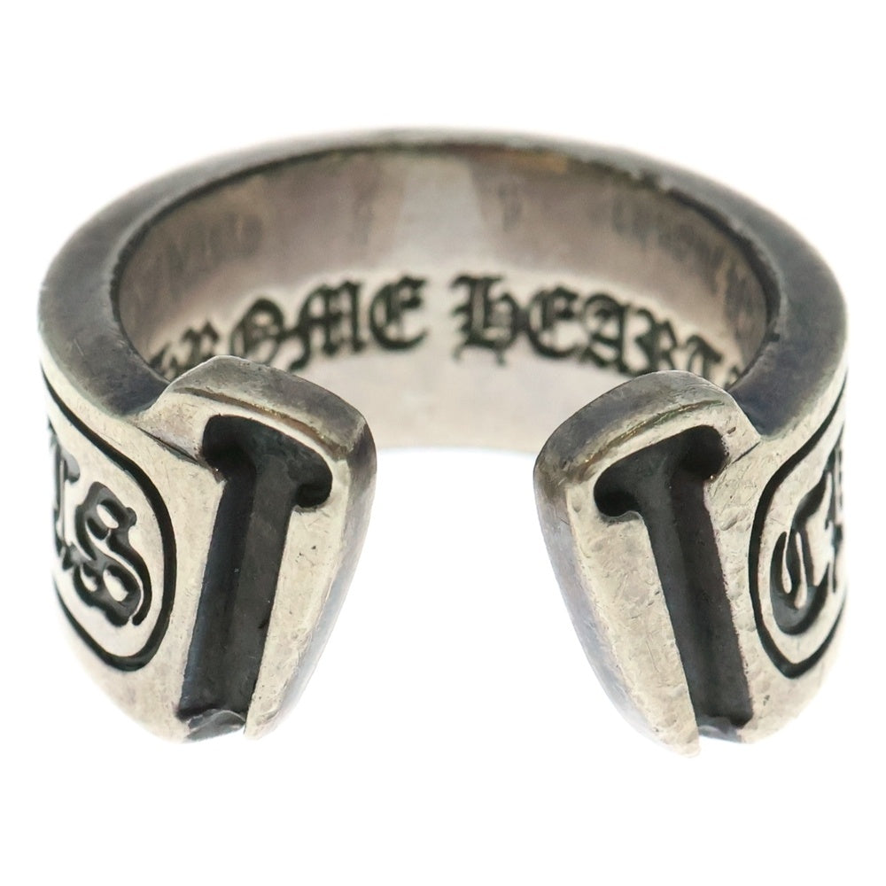 CHROME HEARTS(クロムハーツ) LG SCROLL LABEL ラージスクロールラベル リング シルバーBCA383