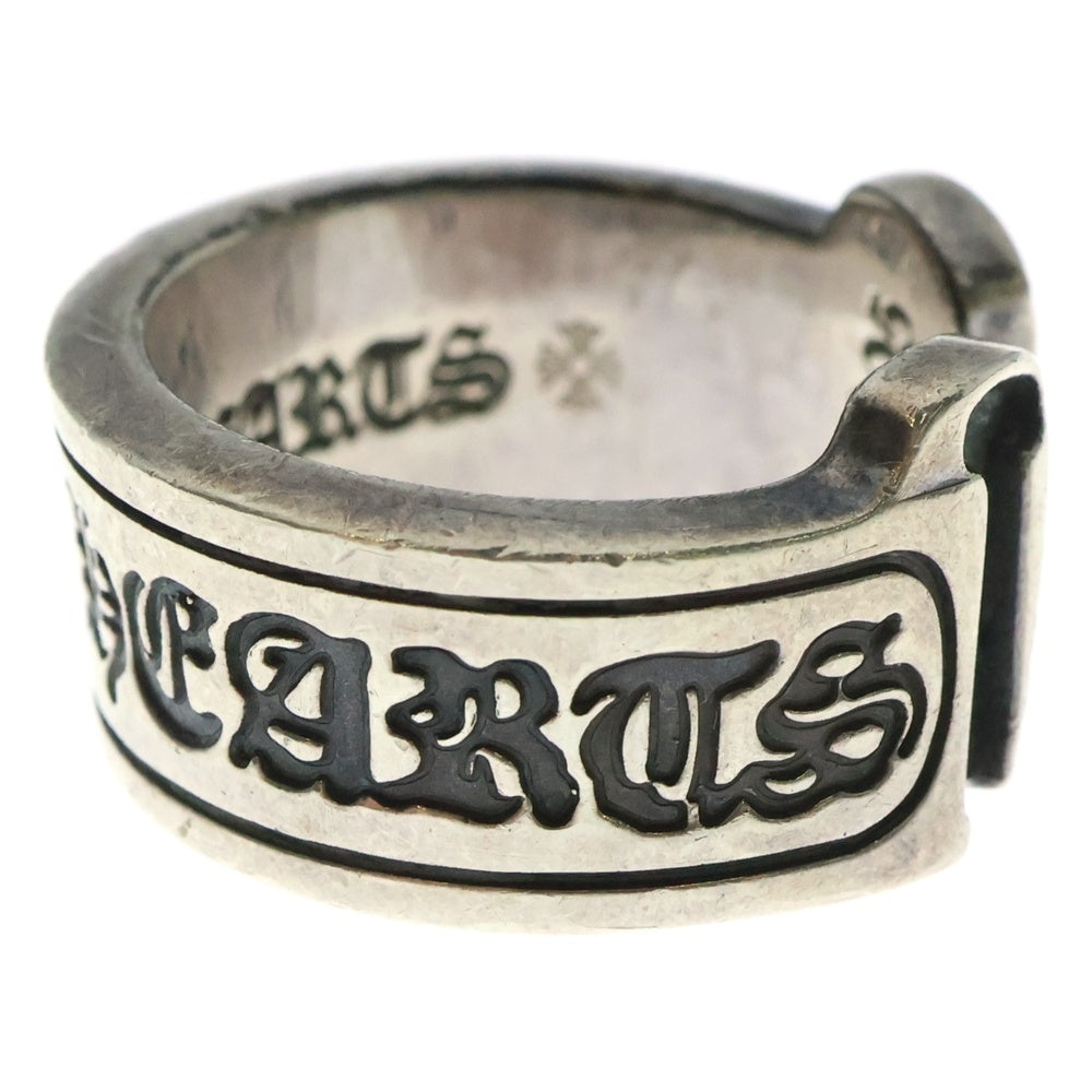 CHROME HEARTS(クロムハーツ) LG SCROLL LABEL ラージスクロールラベル リング シルバーBCA383