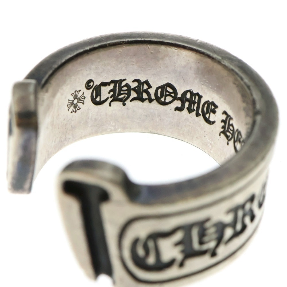 CHROME HEARTS(クロムハーツ) LG SCROLL LABEL ラージスクロールラベル リング シルバーBCA383