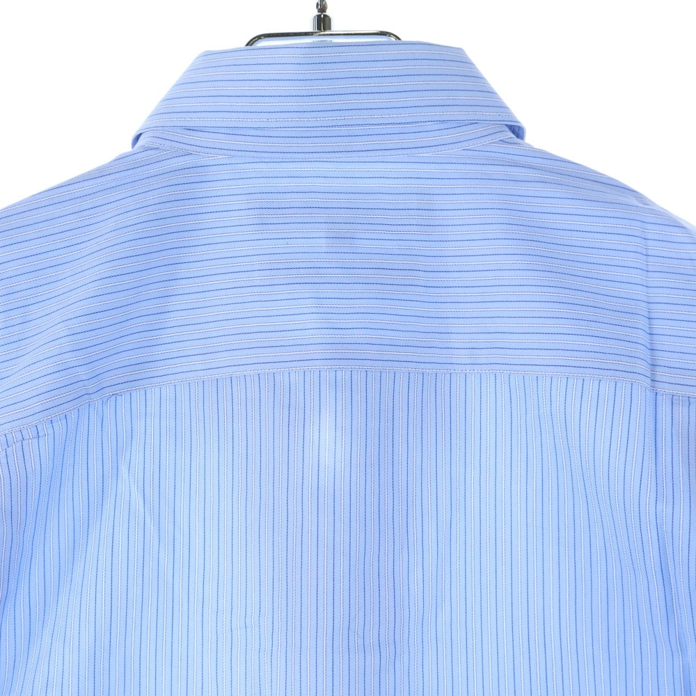 COMME des GARCONS SHIRT(コムデギャルソンシャツ) 03AW チェストポケット ストライプ 長袖シャツ ブルー W11013