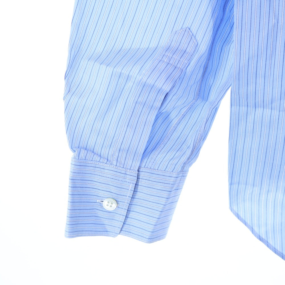 COMME des GARCONS SHIRT(コムデギャルソンシャツ) 03AW チェストポケット ストライプ 長袖シャツ ブルー W11013