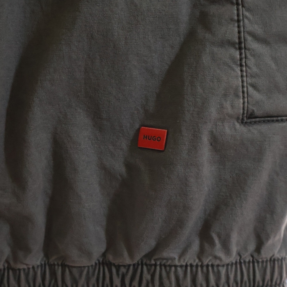 HUGO BOSS(ヒューゴボス) HUGO UVER232D1 コットン ジップアップ ジャケット グレー 10246639