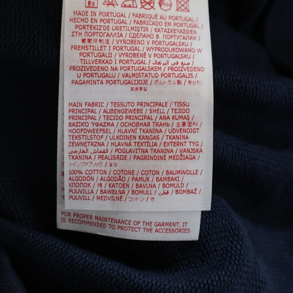 MARNI(マルニ) 23SS LOGO ORGANIC COTTON SWEATSHIRT ロゴプリント オーガニックコットン クルーネック スウェットシャツ トレーナー ネイビー FUMU0074P9
