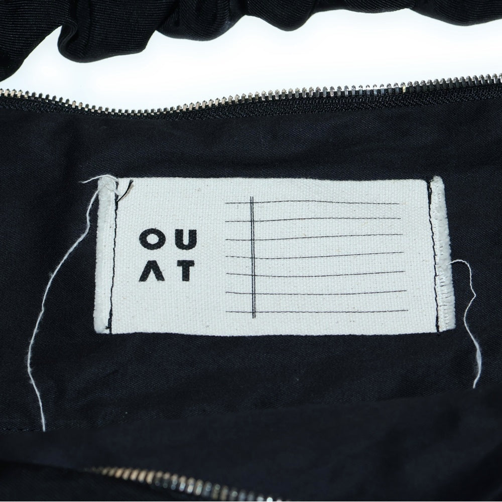 OUAT(オーユーエーティー) OFFICE BAG オフィス ギャザーショルダーバッグ ブラック