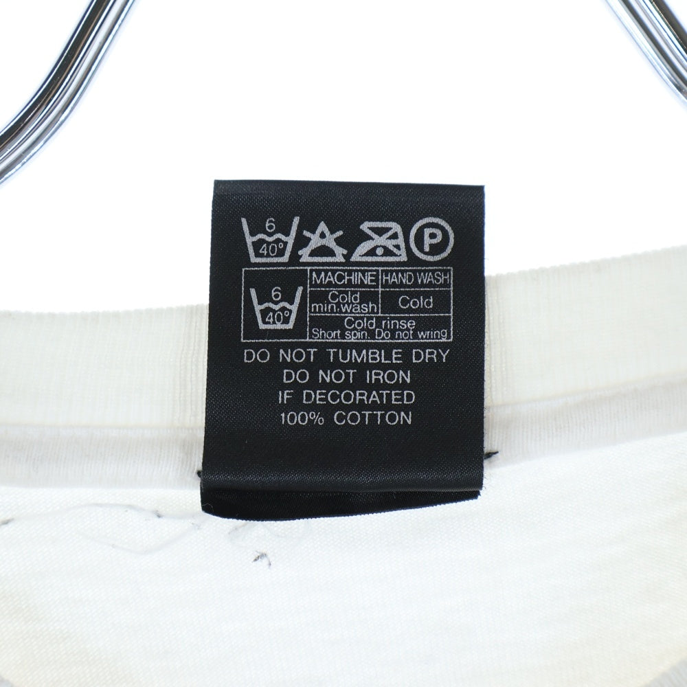 NO BRAND(ノーブランド) WWE HULKMANIA 2014 ハルクホーガン プリント 半袖Tシャツ カットソー ホワイト