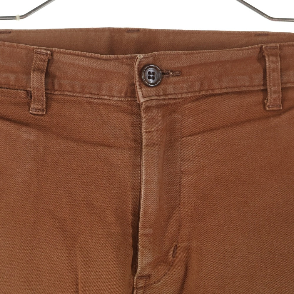 JOHNBULL(ジョンブル) コットン テーパード パンツ ブラウン