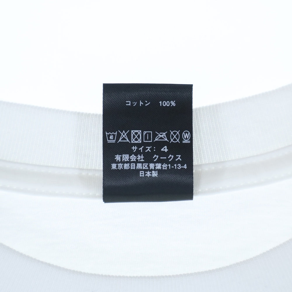 NUMBER (N)INE(ナンバーナイン) 03SS カート期 ABERDEEN PENNYROYAL TEA T-SHIRT アバディーン ペニーロイヤルティー プリント クルーネック 半袖Tシャツ カットソー ホワイト