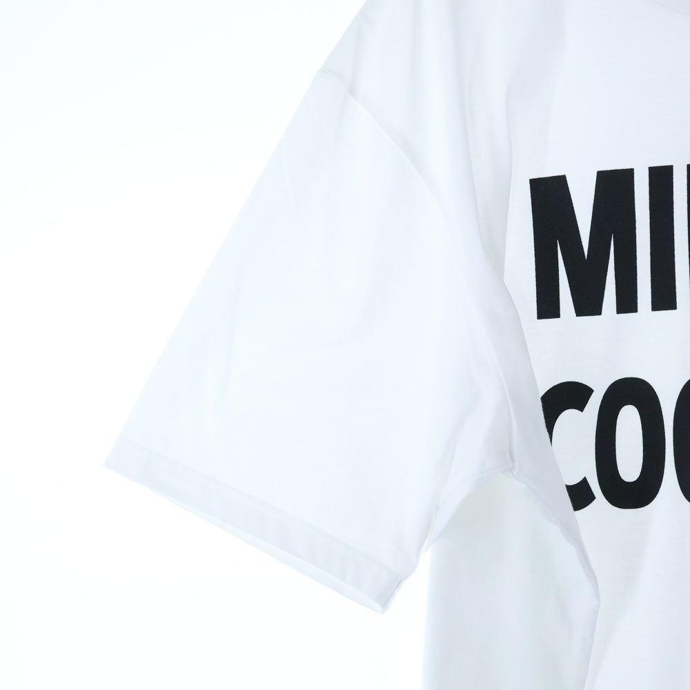 NUMBER (N)INE(ナンバーナイン) MILK&COOKIES T-SHIRT ミルク アンド クッキー プリント クルーネック 半袖Tシャツ カットソー ホワイト