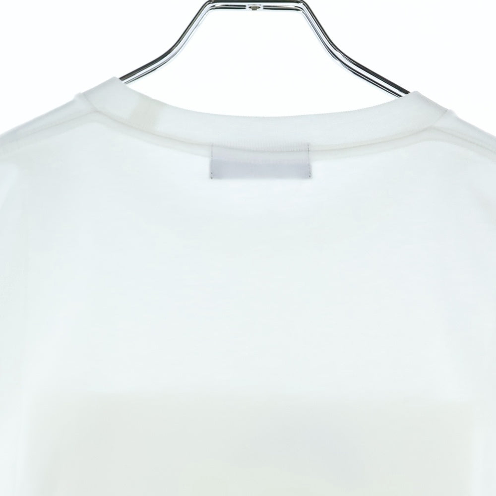 GOD SELECTION XXX(ゴッドセレクショントリプルエックス) 9周年記念 Miranda Kerr Tee ミランダカー プリント クルーネック 半袖Tシャツ カットソー ホワイト