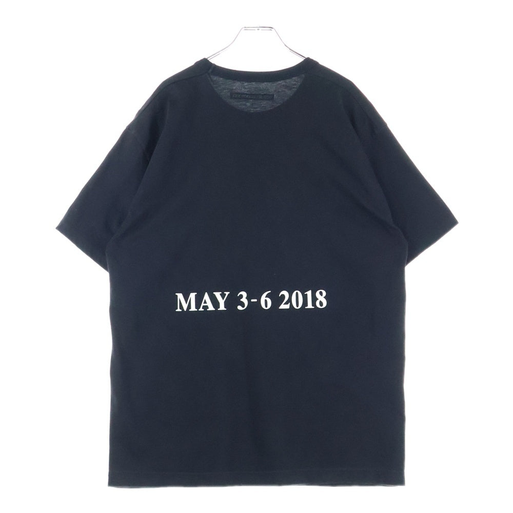 GOD SELECTION XXX(ゴッドセレクショントリプルエックス) Taylor Swift Tee テイラー スウィフト プリント クルーネック 半袖Tシャツ カットソー ブラック