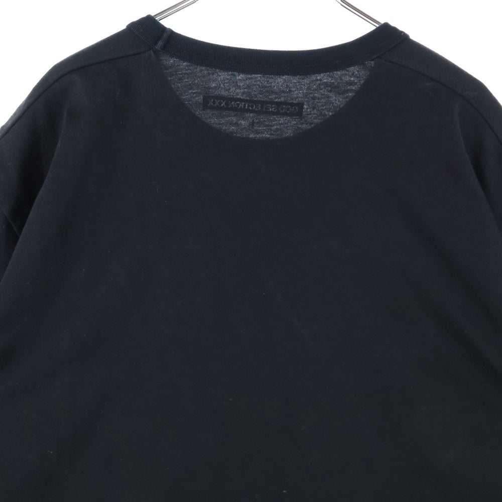 GOD SELECTION XXX(ゴッドセレクショントリプルエックス) Taylor Swift Tee テイラー スウィフト プリント クルーネック 半袖Tシャツ カットソー ブラック