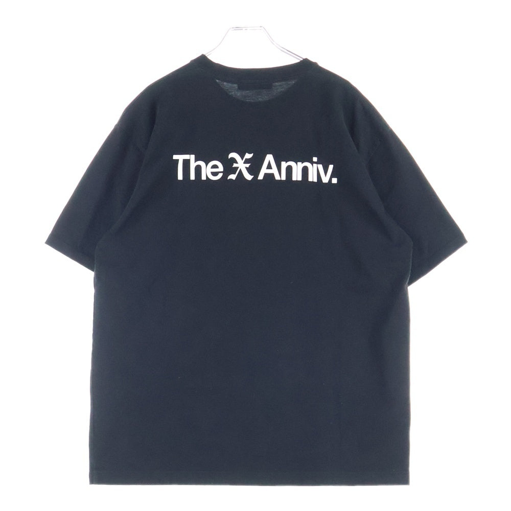 GOD SELECTION XXX(ゴッドセレクショントリプルエックス) ×FRAGMENT DESIGN 10周年記念 Kate Moss Tee フラグメントデザイン ケイトモス プリント クルーネック 半袖Tシャツ カットソー ブラック