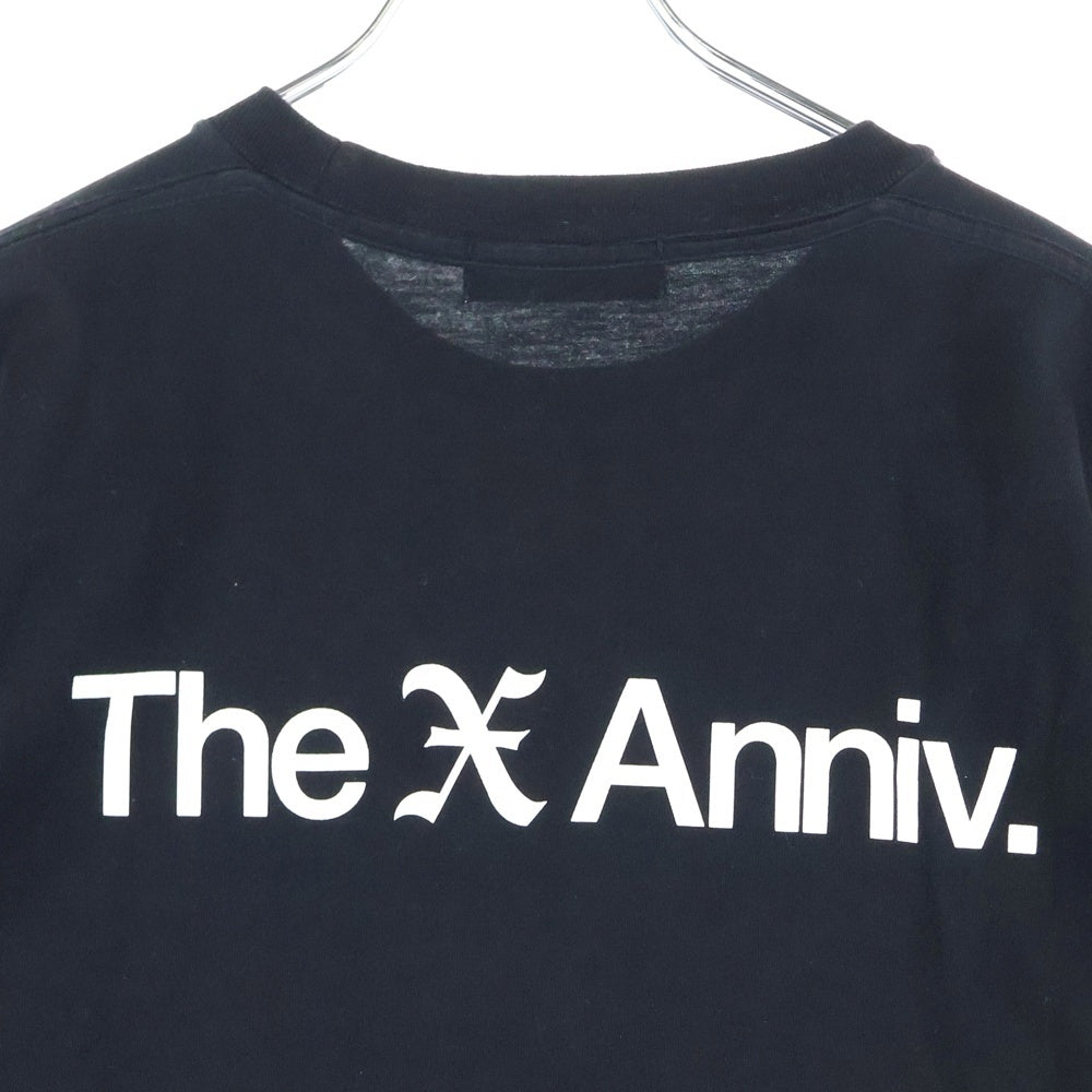 GOD SELECTION XXX(ゴッドセレクショントリプルエックス) ×FRAGMENT DESIGN 10周年記念 Kate Moss Tee フラグメントデザイン ケイトモス プリント クルーネック 半袖Tシャツ カットソー ブラック