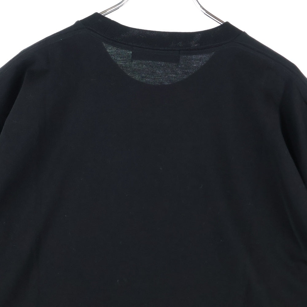 GOD SELECTION XXX(ゴッドセレクショントリプルエックス) Miranda Kerr Tee ミランダカー プリント クルーネック 半袖Tシャツ カットソー ブラック