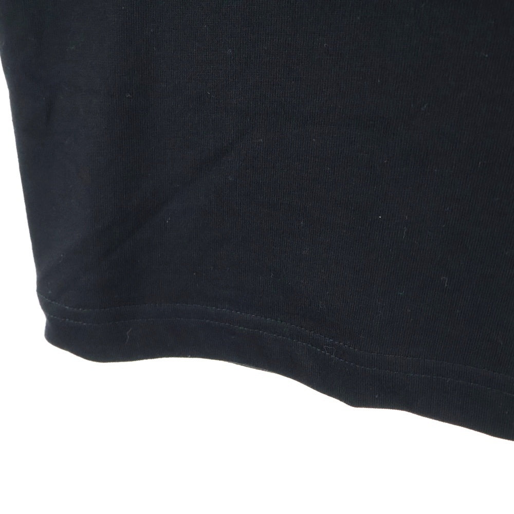 GOD SELECTION XXX(ゴッドセレクショントリプルエックス) Miranda Kerr Tee ミランダカー プリント クルーネック 半袖Tシャツ カットソー ブラック