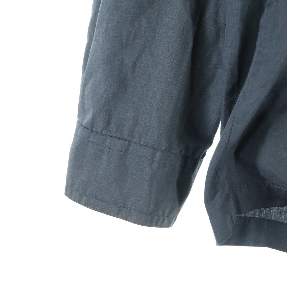STUSSY(ステューシー) 90-00S OLD TECHNO WORK SHIRT オールド テクノワーク スナップボタン 長袖シャツ ブラック