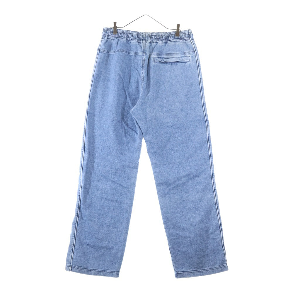 DIESEL(ディーゼル) D-MARTIANS-NE SWEAT JEANS ロゴパッチ スウェット デニム パンツ インディゴ A03924