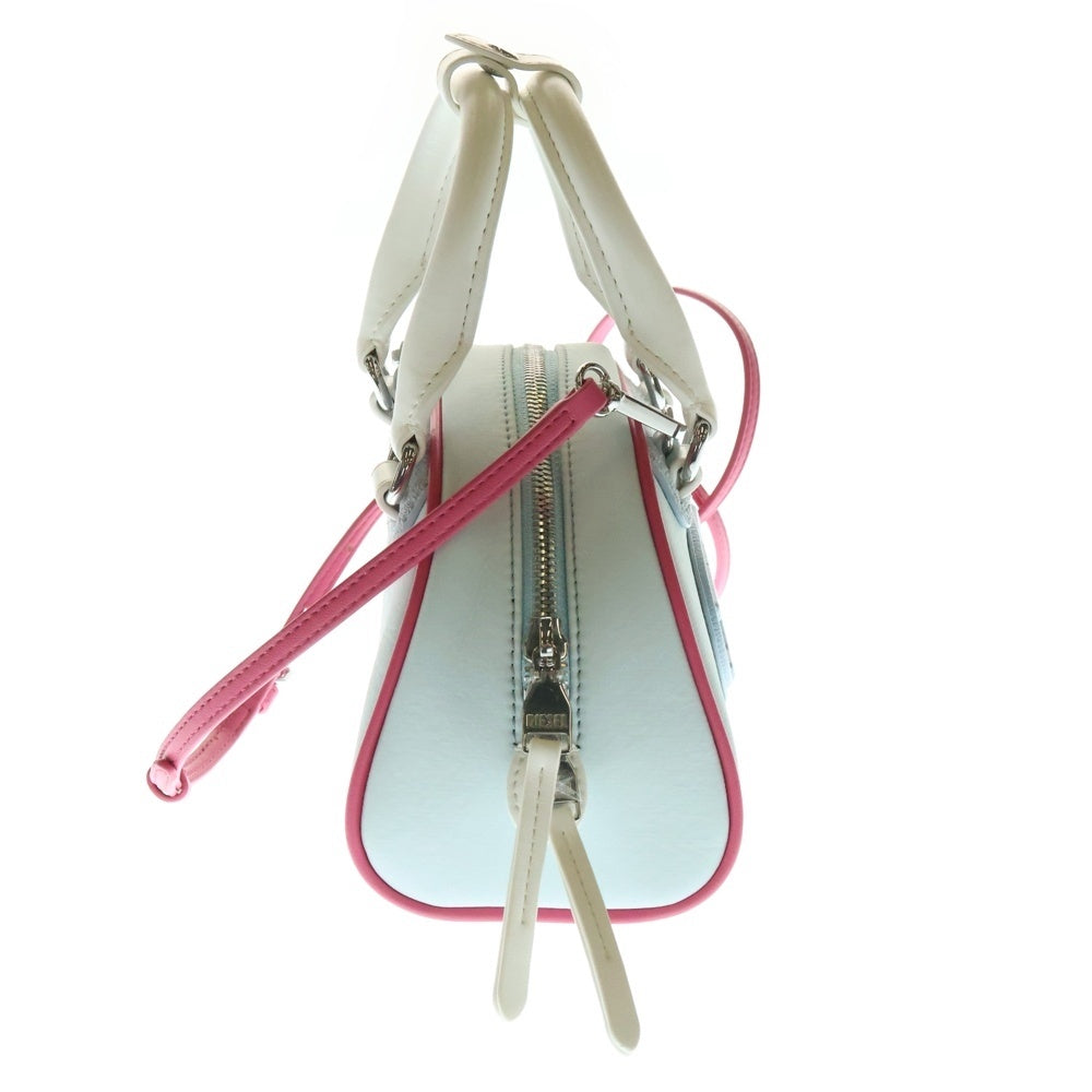 DIESEL(ディーゼル) 1DR DOME CROSSBODY ワンダー ドーム クロスボディ ショルダー ハンドバッグ ライトブルー X10369PR886