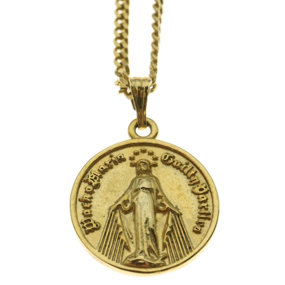 WACKO MARIA(ワコマリア) COIN NECKLACE TYPE2 コイン マリアデザイン ネックレス ゴールド WMGP-NL05