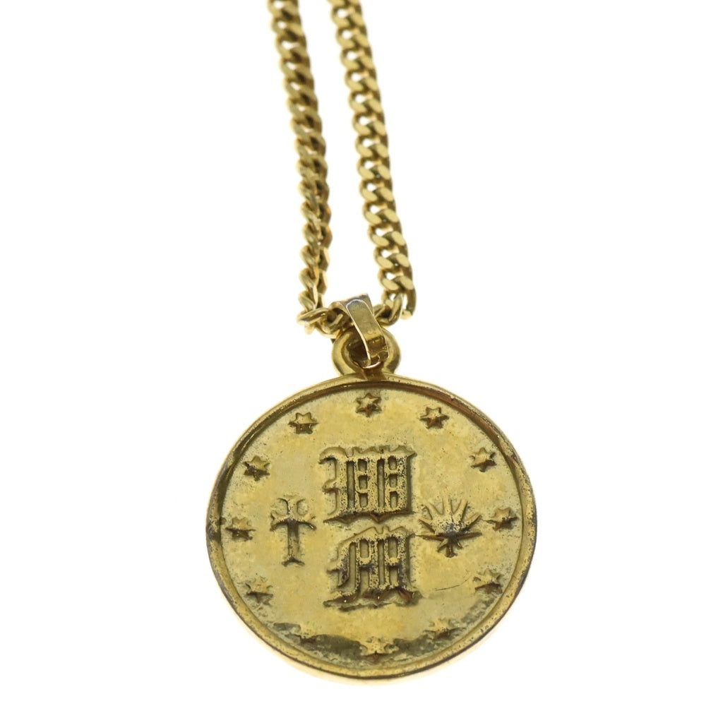 WACKO MARIA(ワコマリア) COIN NECKLACE TYPE2 コイン マリアデザイン ネックレス ゴールド WMGP-NL05