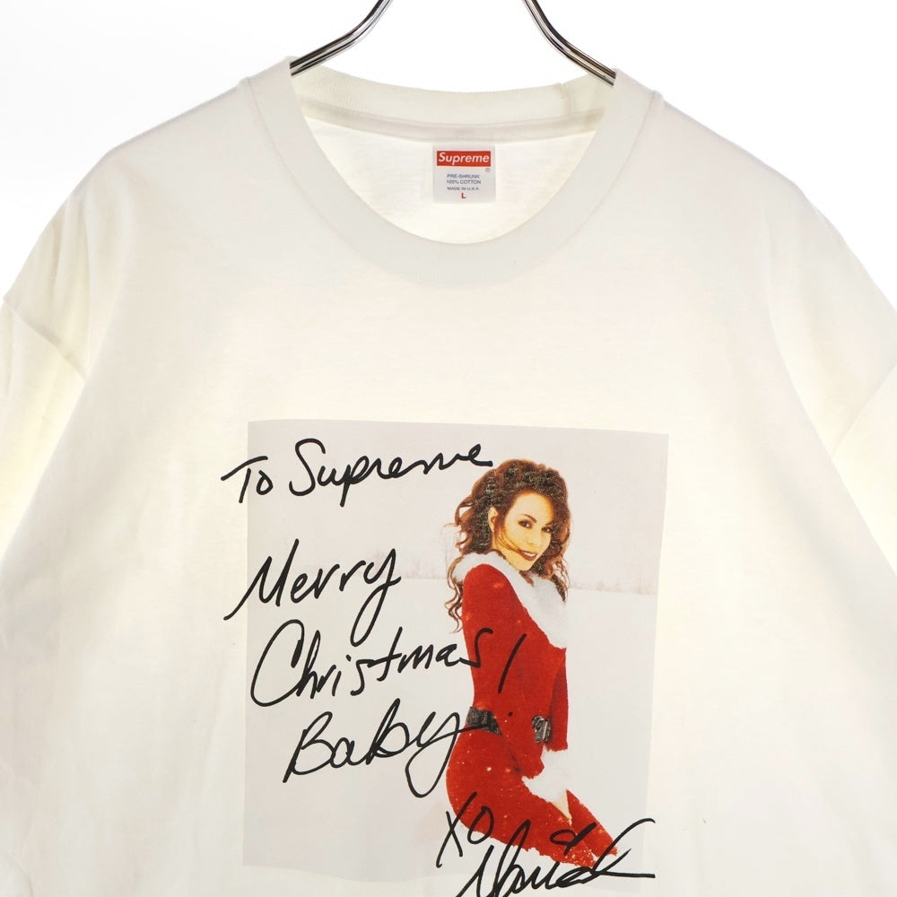 SUPREME(シュプリーム) 20AW Mariah Carey Tee マライアキャリー プリント 半袖Tシャツ カットソー ホワイト