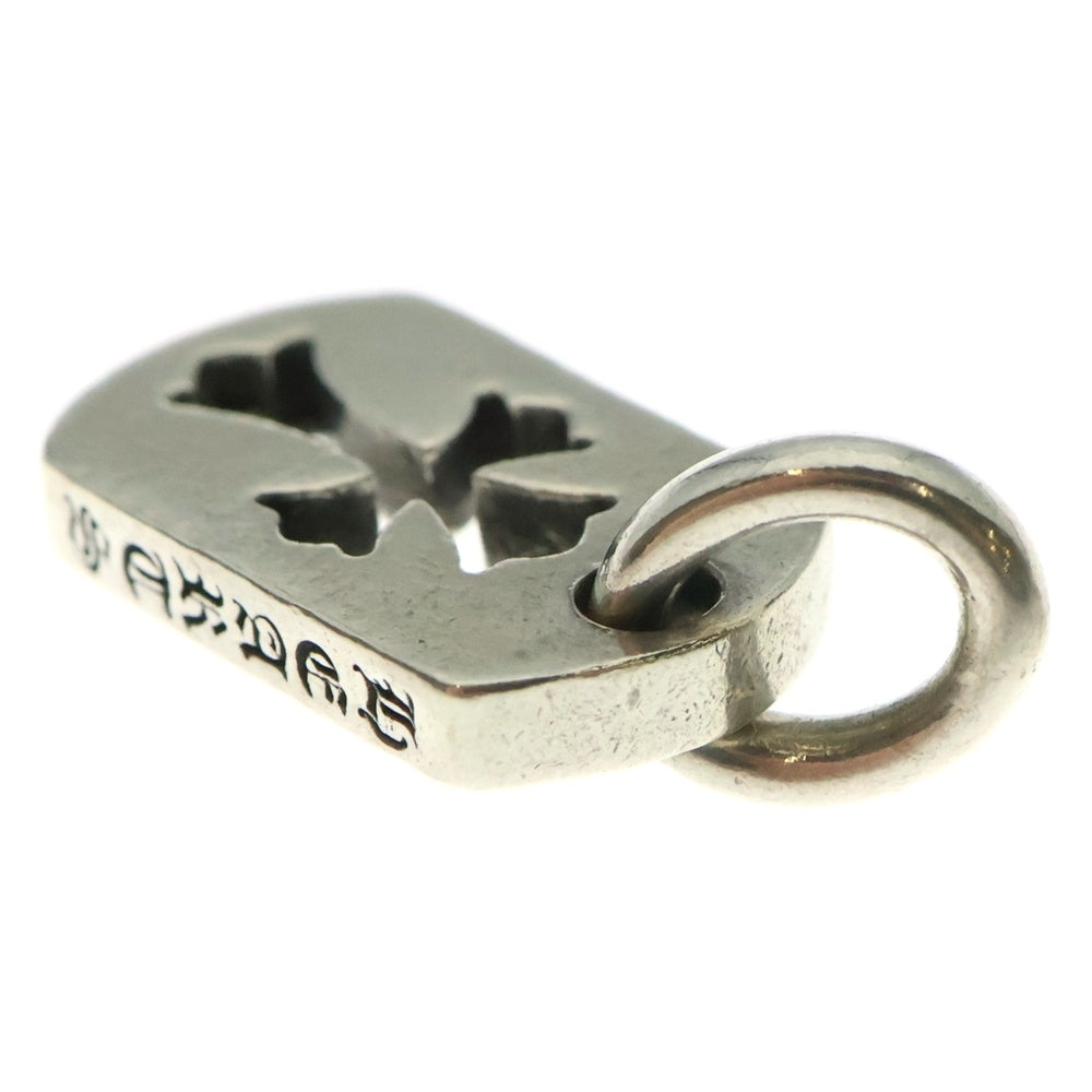 CHROME HEARTS(クロムハーツ) DT TNY CO CRS タイニーカットアウトクロスドッグタグ チャーム ペンダントトップ シルバー BCA252