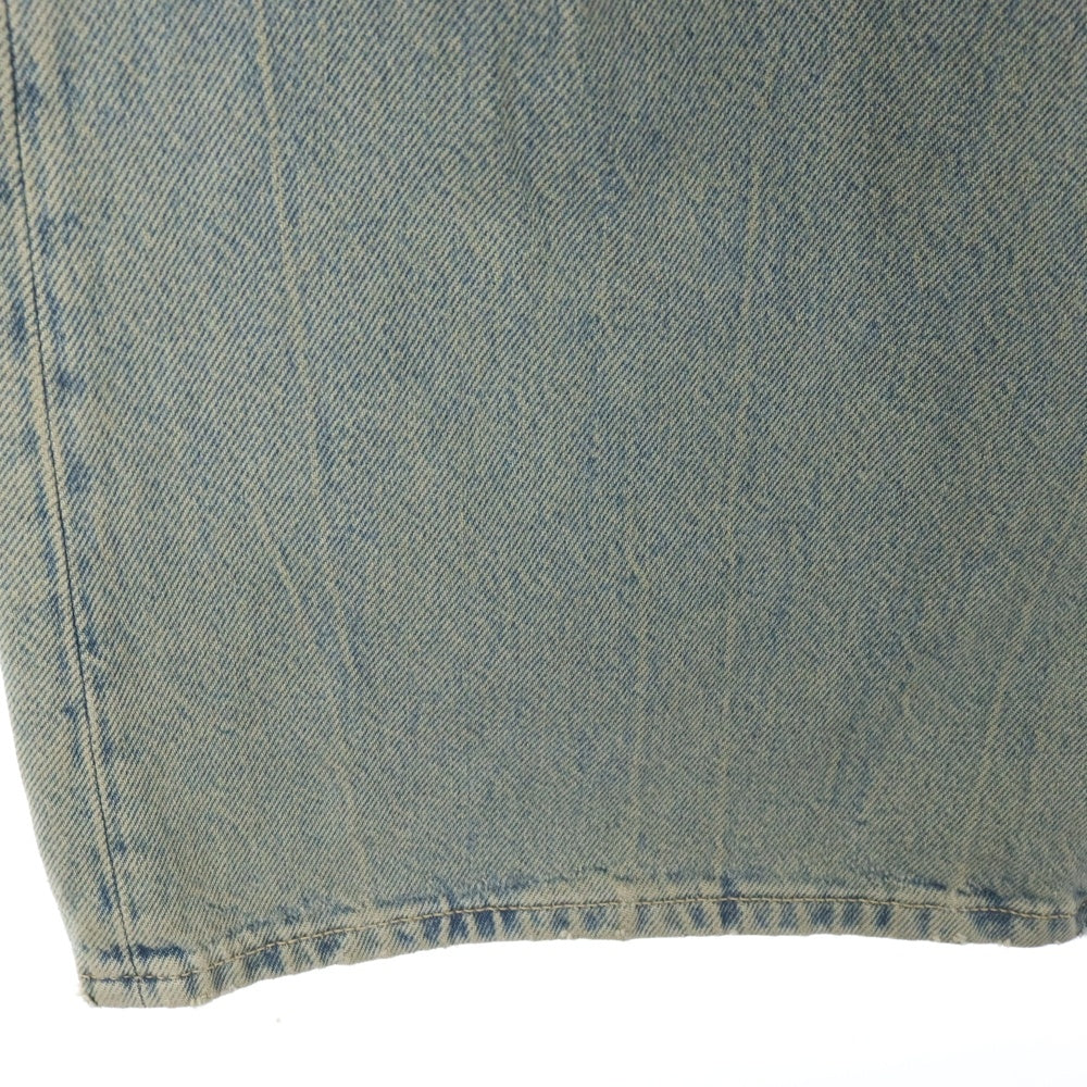 Acne Studios(アクネ ストゥディオズ) 2021F DELTA デルタ ルーズフィット ボタンフライ デニムパンツ ジーンズ レディース インディゴ A00434