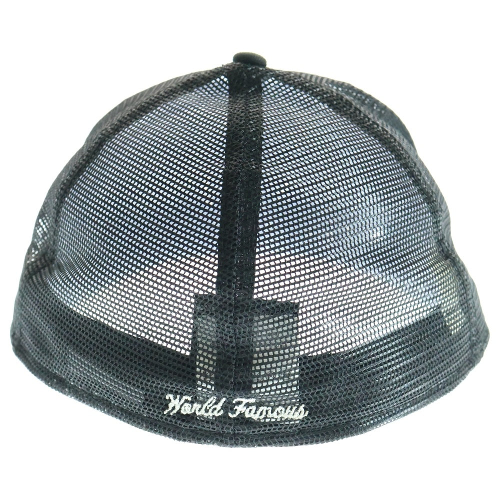 SUPREME(シュプリーム) 22SS ×NEWERA Box Logo Mesh Back ニューエラ ボックスロゴ メッシュバック キャップ ブラック