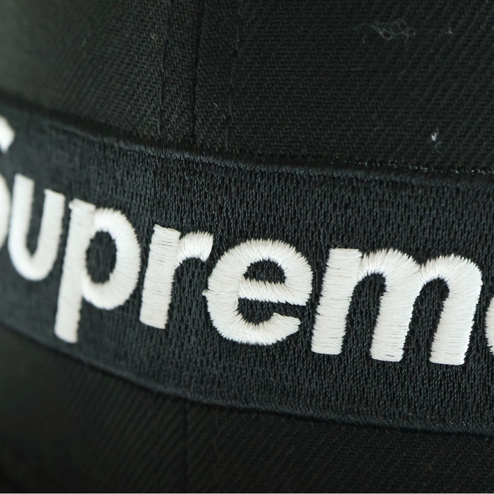 SUPREME(シュプリーム) 22SS ×NEWERA Box Logo Mesh Back ニューエラ ボックスロゴ メッシュバック キャップ ブラック