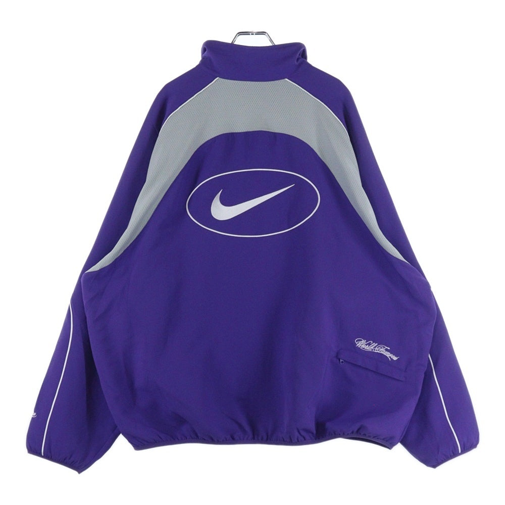 SUPREME(シュプリーム) 25SS ×NIKE Track Jacket ナイキ ロゴエンブロイダリー トラックジャケット パープル HF9622-545