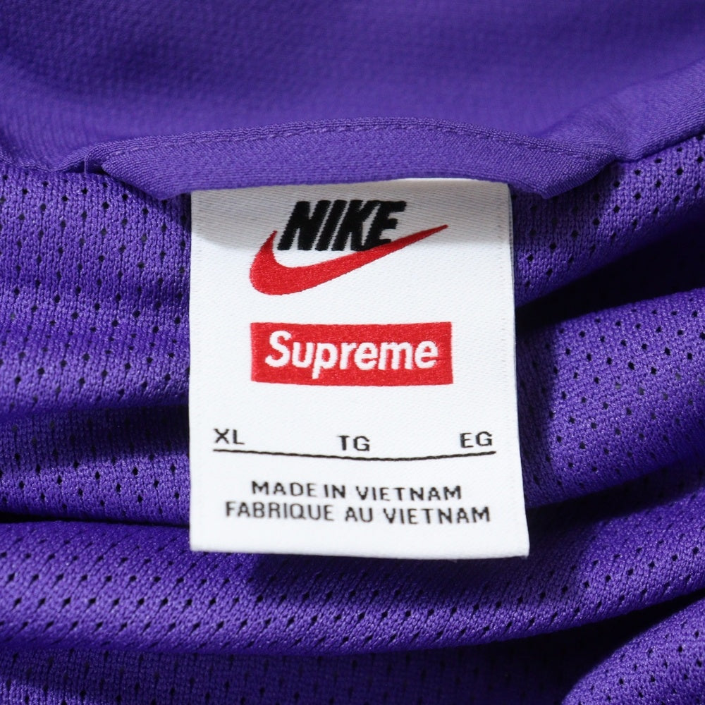 SUPREME(シュプリーム) 25SS ×NIKE Track Jacket ナイキ ロゴエンブロイダリー トラックジャケット パープル HF9622-545