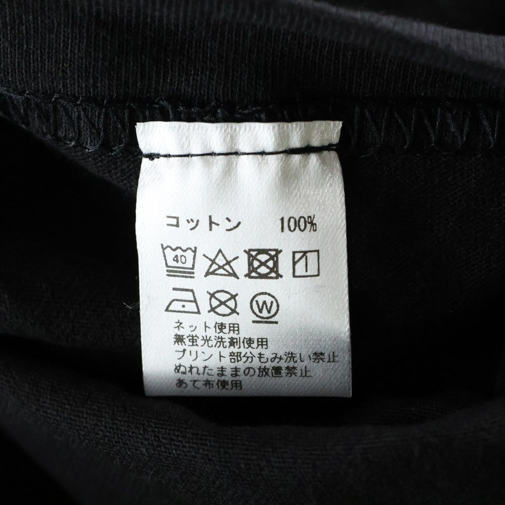 ANTI SOCIAL SOCIAL CLUB(アンチソーシャルソーシャルクラブ) ×SAPEUR サプール ロゴプリント 半袖Tシャツ カットソー ブラック