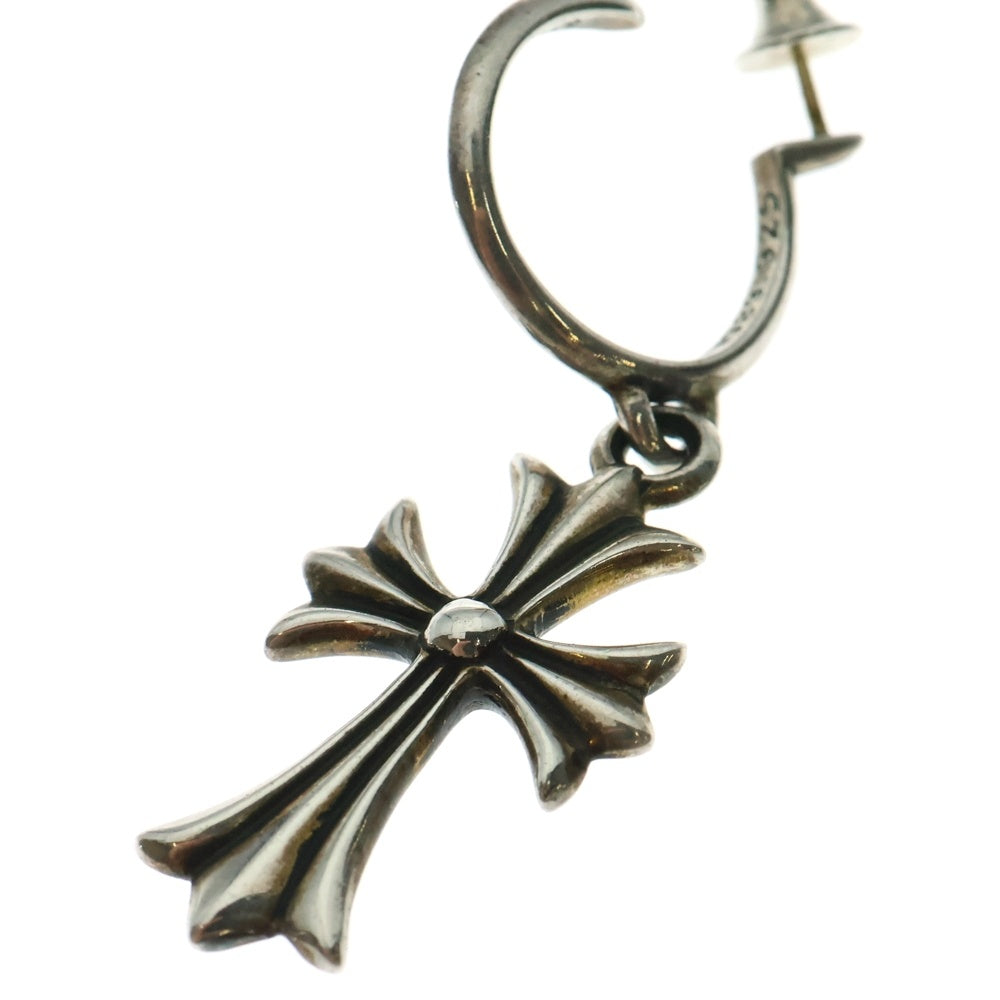 CHROME HEARTS(クロムハーツ) TINY CH CROSS タイニーCHクロス フープピアス シルバー BCA115