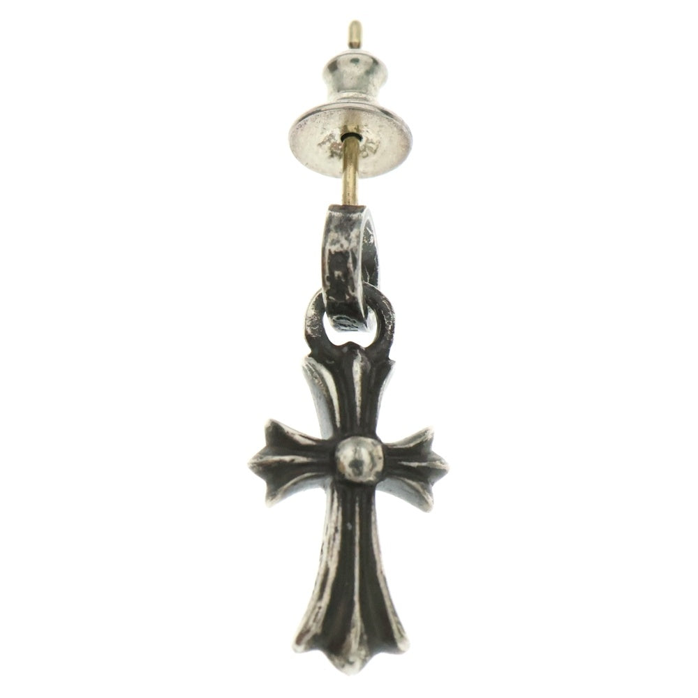 CHROME HEARTS(クロムハーツ) BBY F PPRCHN ベイビーファットクロス ドロップピアス シルバー BCA090