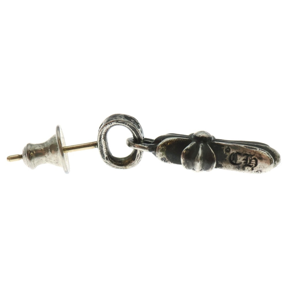 CHROME HEARTS(クロムハーツ) BBY F PPRCHN ベイビーファットクロス ドロップピアス シルバー BCA090