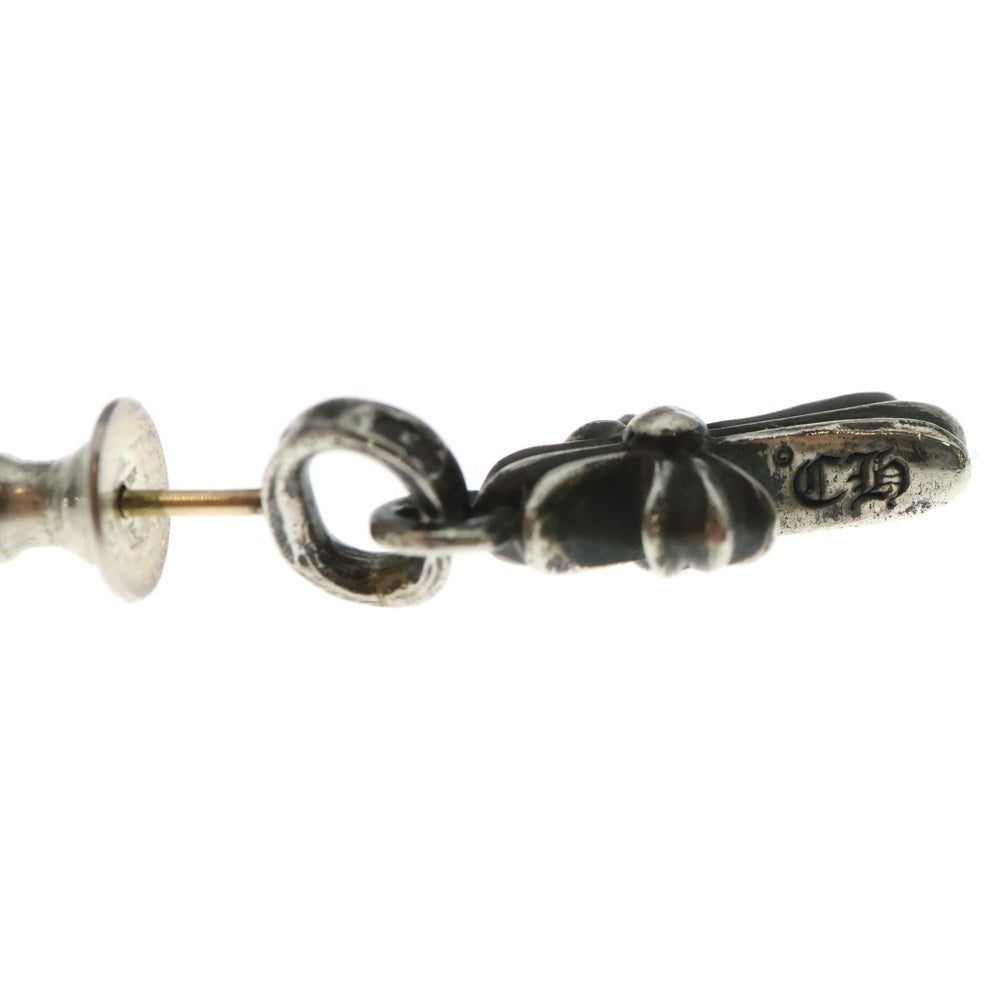 CHROME HEARTS(クロムハーツ) BBY F PPRCHN ベイビーファットクロス ドロップピアス シルバー BCA090