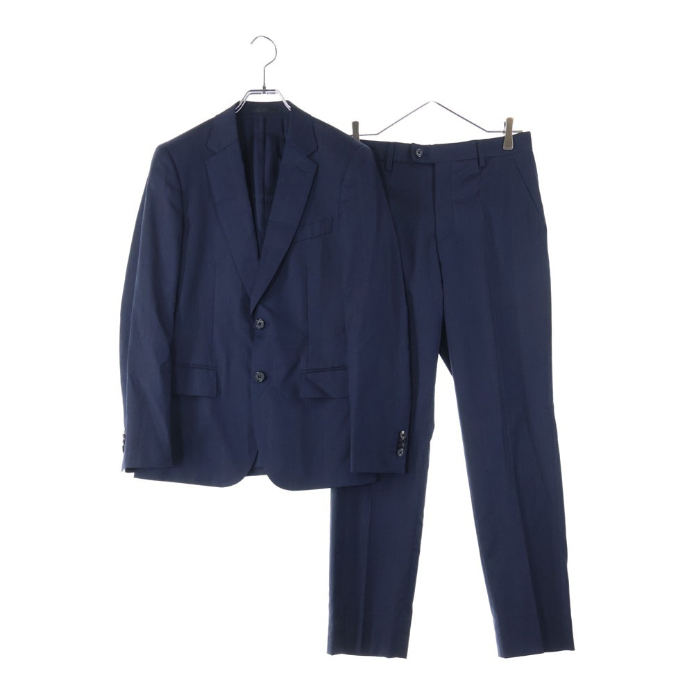 Paul Smith(ポールスミス) オルタネイトストライプ シングル2ボタン セットアップスーツ テーラードジャケット スラックス ネイビー 243002 1439S