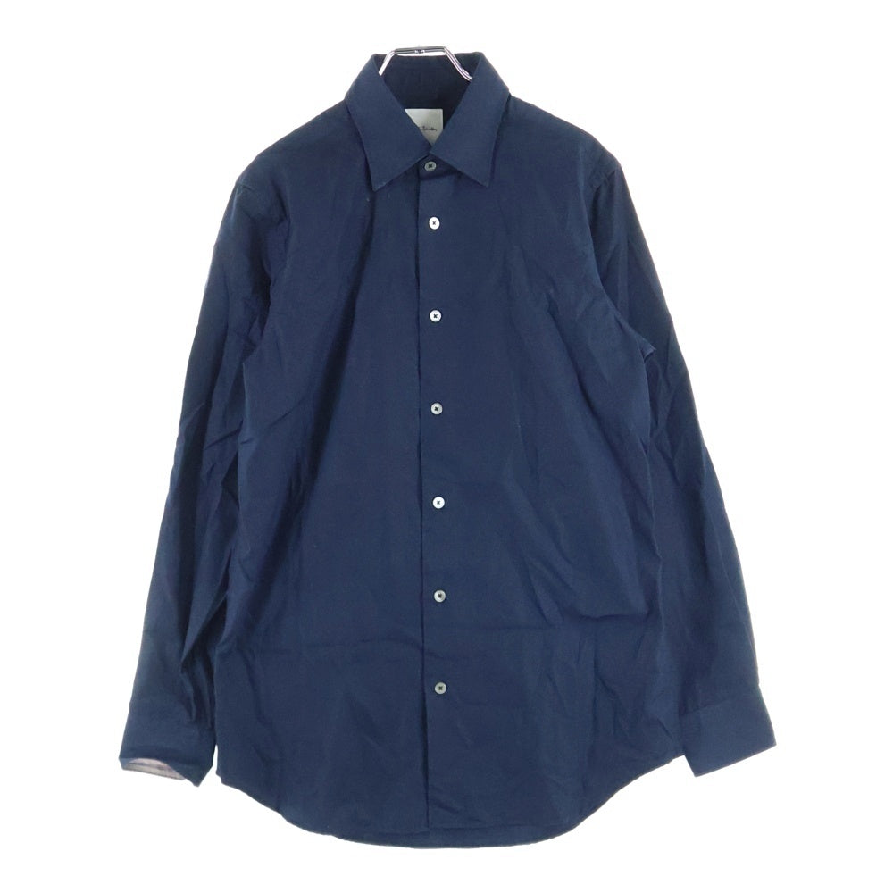 Paul Smith(ポールスミス) コットン ロングスリーブ 長袖シャツ ネイビー 553101 801PR