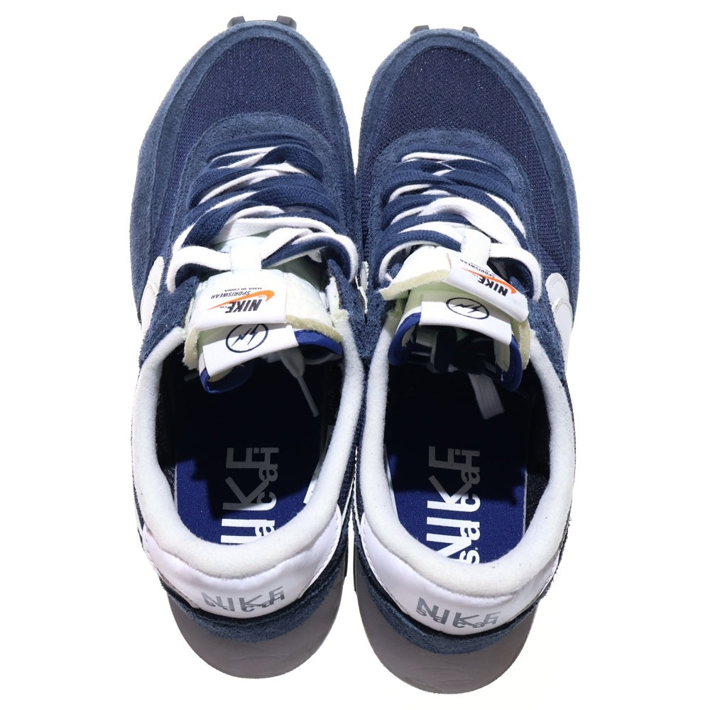 NIKE(ナイキ) ×sacai ×FRAGMENT DESIGN LD WAFFLE サカイ フラグメントデザイン LDワッフル ローカットスニーカー ネイビー US10/28cm DH2684-400