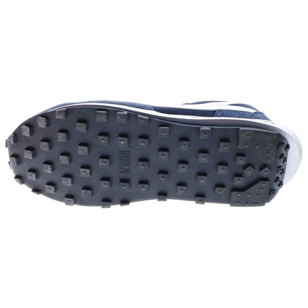 NIKE(ナイキ) ×sacai ×FRAGMENT DESIGN LD WAFFLE サカイ フラグメントデザイン LDワッフル ローカットスニーカー ネイビー US10/28cm DH2684-400
