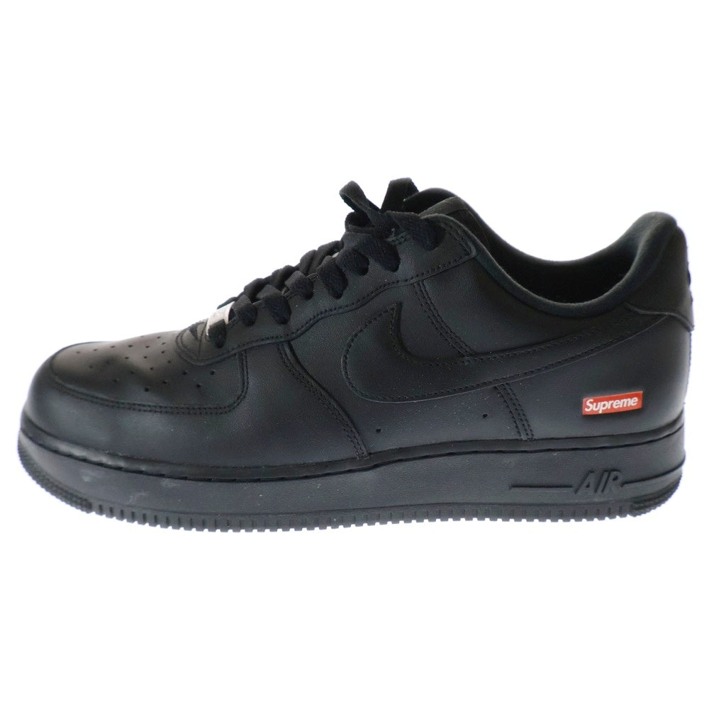 NIKE(ナイキ) ×SUPREME AIR FORCE 1 LOW エアフォース1 ローカットスニーカー ブラック US10/28cm CU9225-001