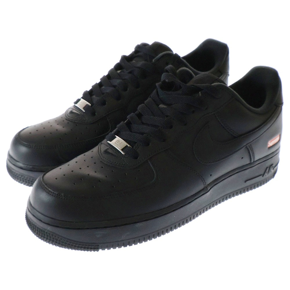NIKE(ナイキ) ×SUPREME AIR FORCE 1 LOW エアフォース1 ローカットスニーカー ブラック US10/28cm CU9225-001