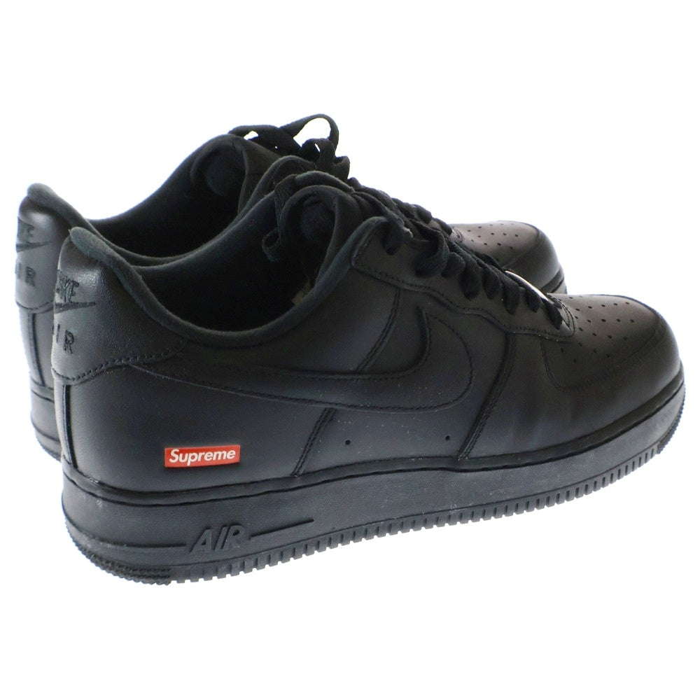 NIKE(ナイキ) ×SUPREME AIR FORCE 1 LOW エアフォース1 ローカットスニーカー ブラック US10/28cm CU9225-001
