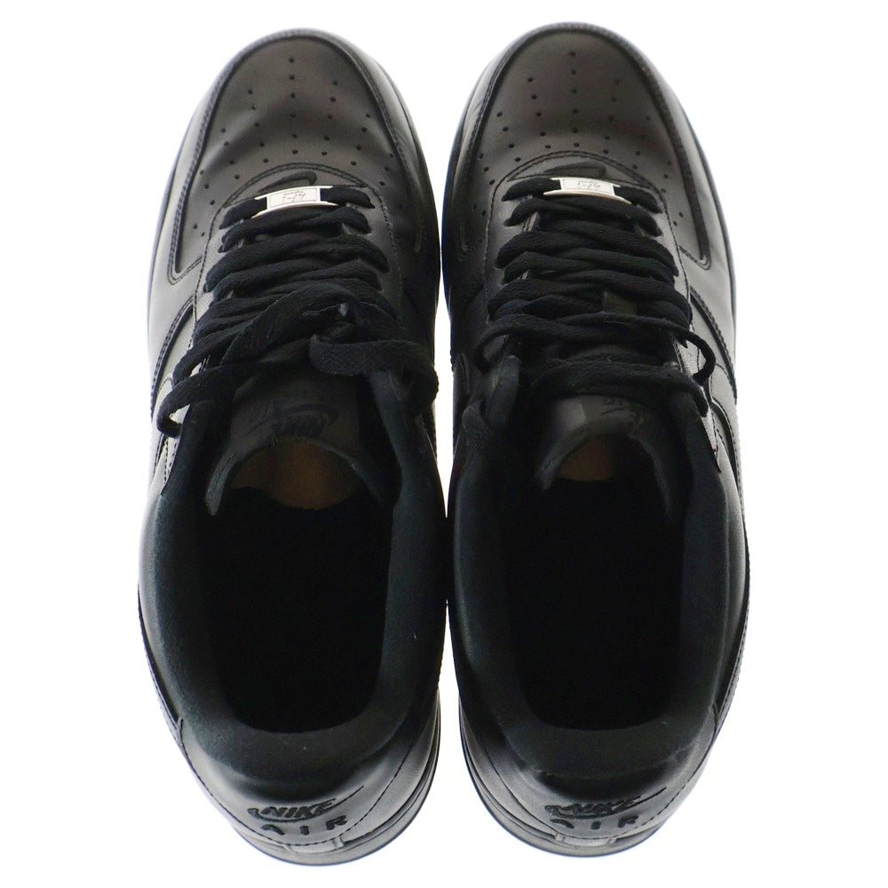 NIKE(ナイキ) ×SUPREME AIR FORCE 1 LOW エアフォース1 ローカットスニーカー ブラック US10/28cm CU9225-001
