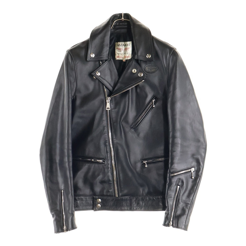 Lewis Leathers(ルイスレザー) 441T CYCLONE TIGHT FIT サイクロン タイトフィット ホースハイド ダブルライダース レザージャケット ブラック